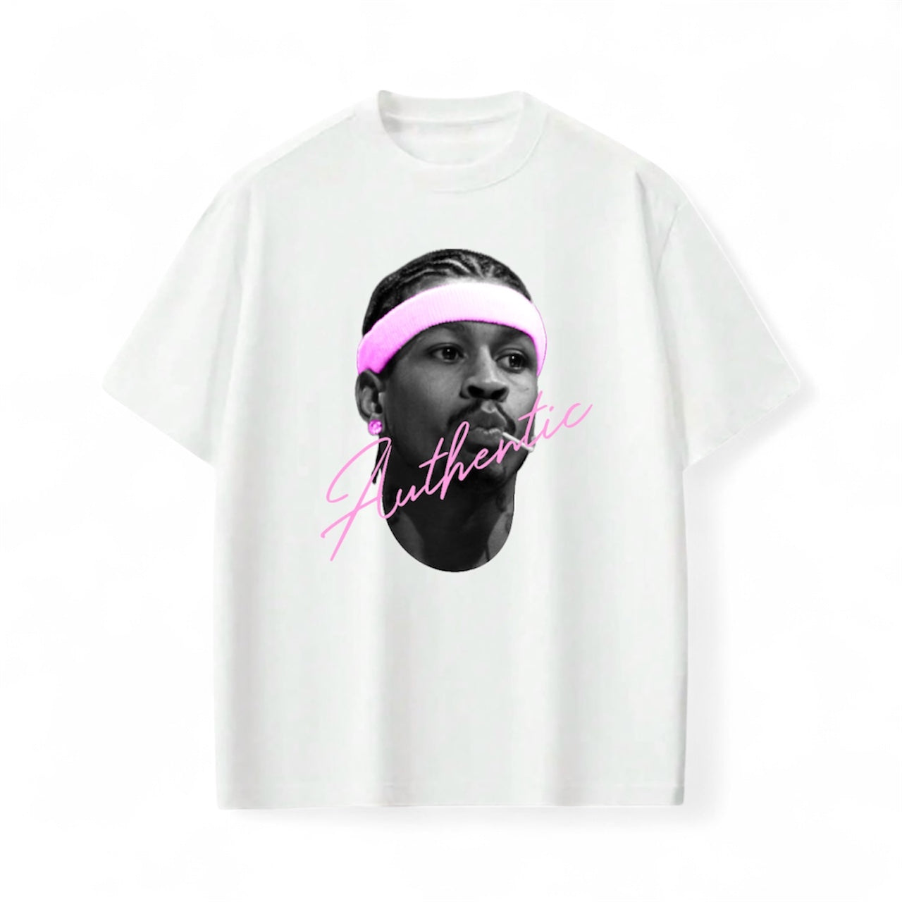AI T-SHIRT (WHITE & PINK)