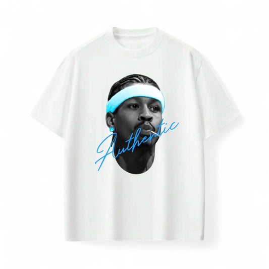 AI T-SHIRT (WHITE & BLUE)
