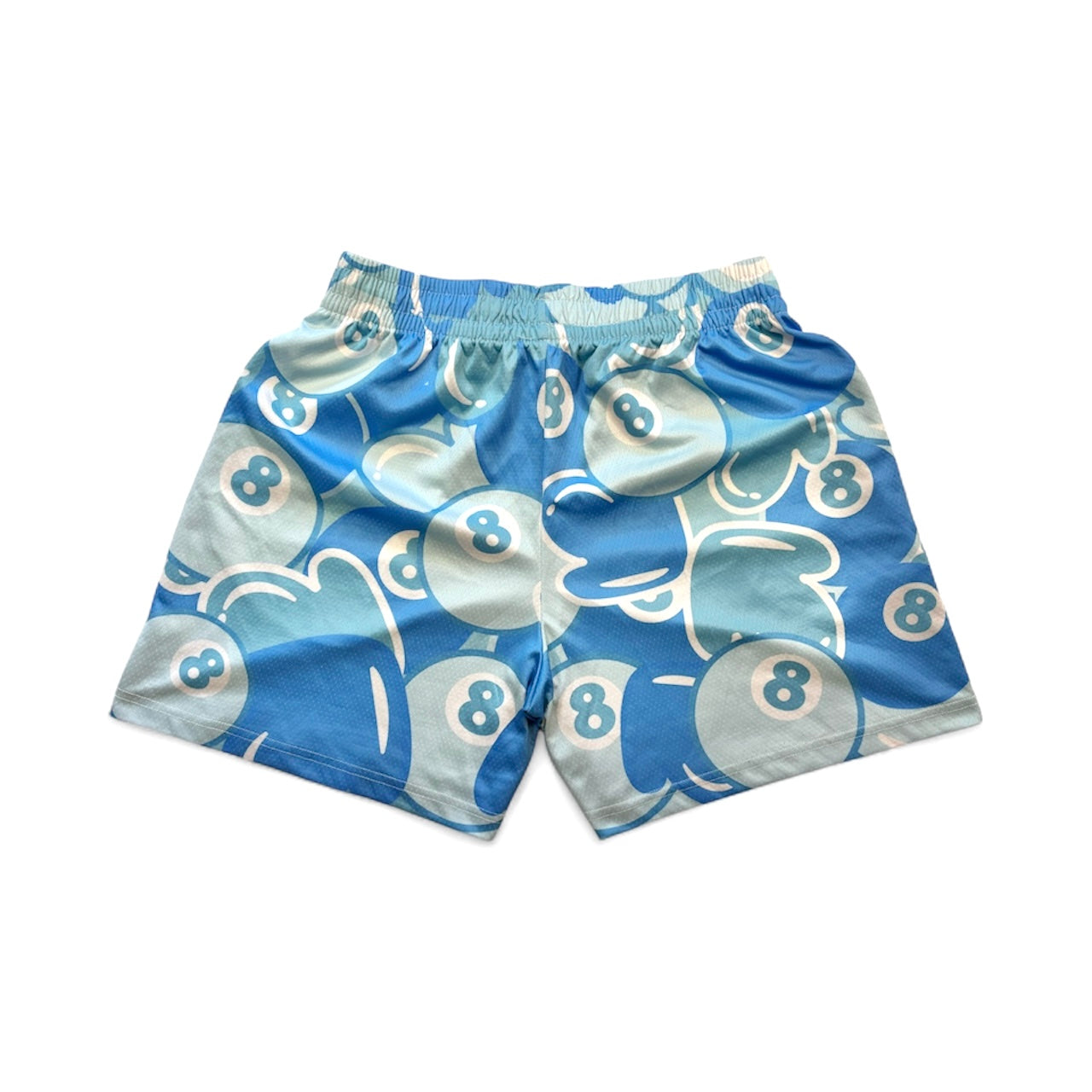BLUE 8 BALL SHORTS