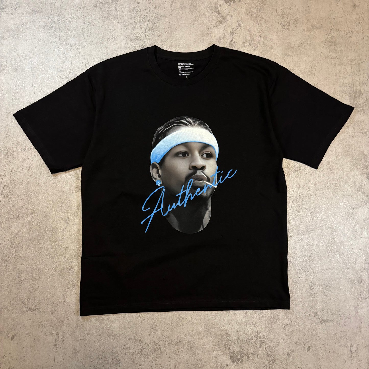 AI T-SHIRT (BLACK & BLUE)