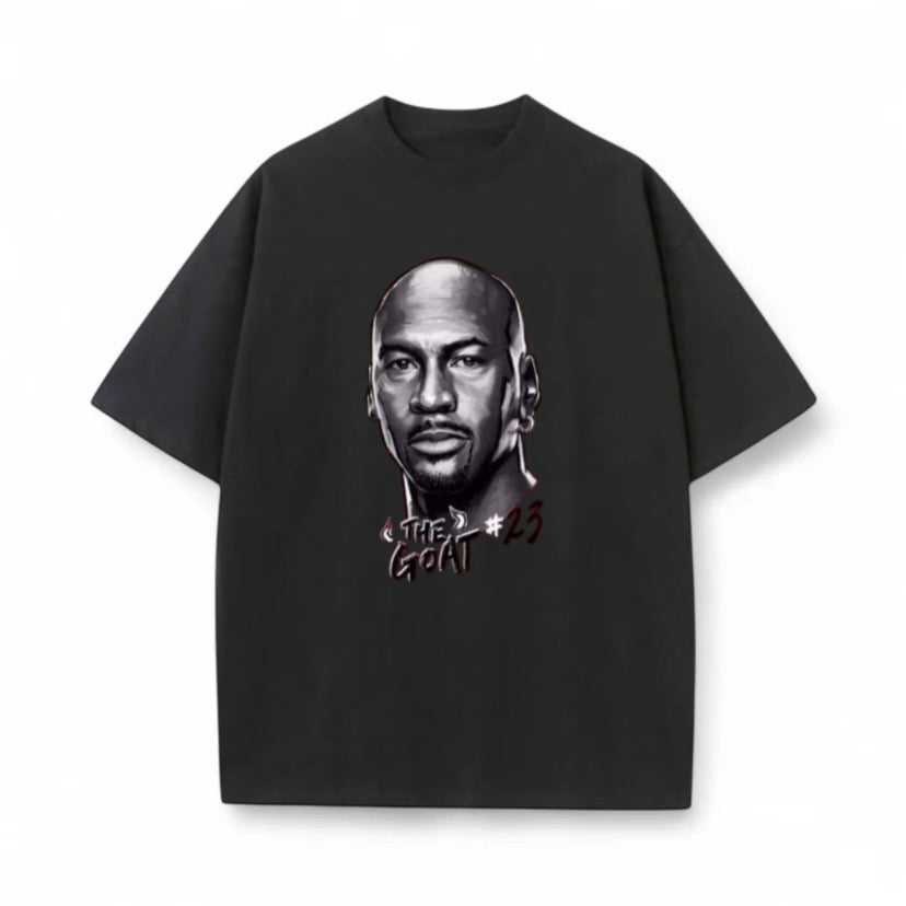 MJ GOAT T-SHIRT (BLACK)