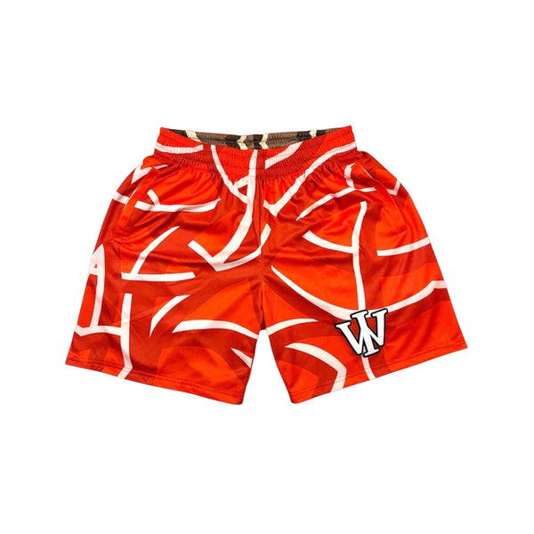 RED & MOCHA SHORTS