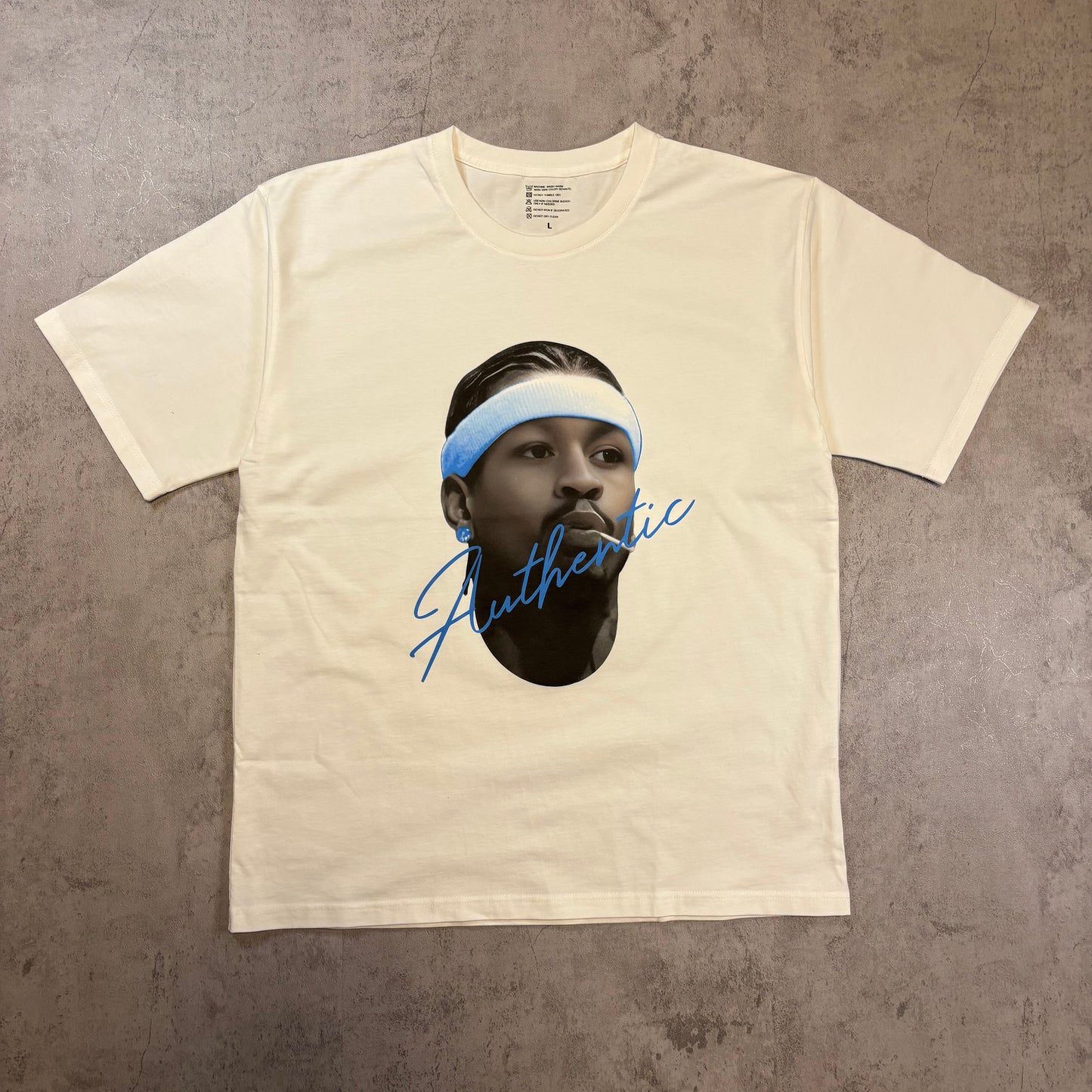 AI T-SHIRT (WHITE & BLUE)