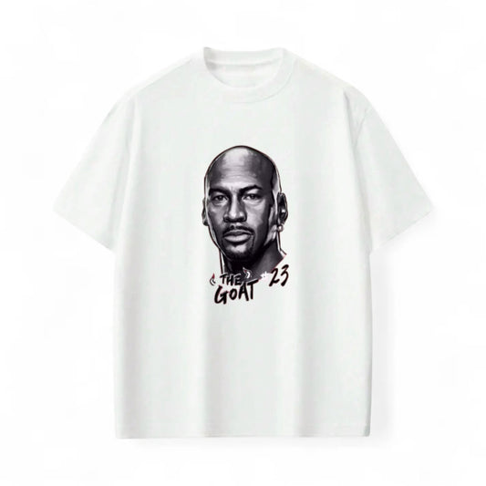 MJ GOAT T-SHIRT (WHITE)