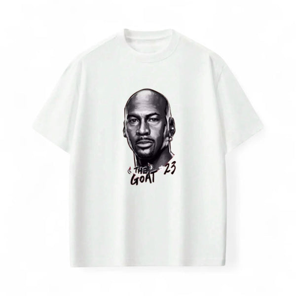 MJ GOAT T-SHIRT (WHITE)